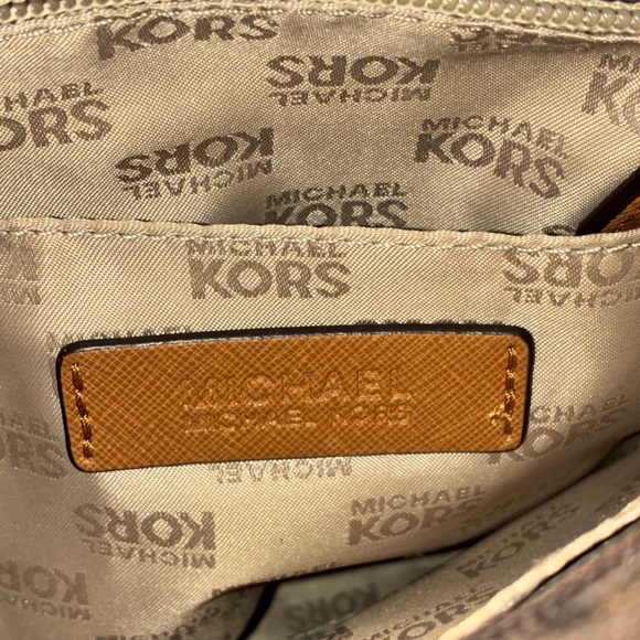 Michael Kors Signature Brown Crossbody Bag - Picture 11 of 11